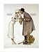 Antique Dealer by Norman Rockwell. Size 23.57 inches width by 28.71 inches height. Hi...