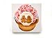 Pink Cupcake and Gingerbread Men Girls Bedroom or Kitchen Light Switch