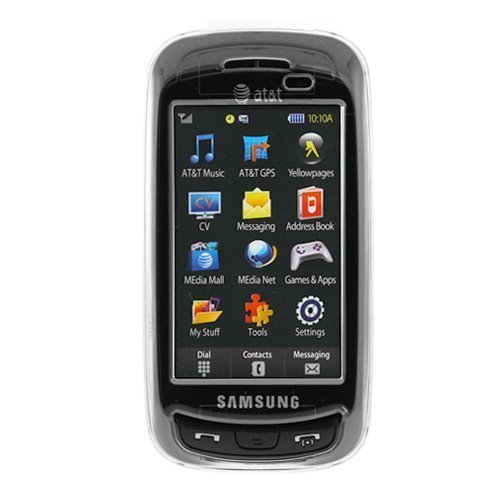 Amzer Snap On Crystal Hard Case for Samsung Impression A877 (Clear)