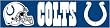 Indianapolis Colts 8 Foot Applique and Embroidered Banner NFL Football Fan Shop Sports Team Merchandise