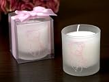 Pink Bear Glitter Candle (Set of 48)