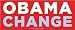 Barack Obama Change Car Magnet