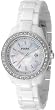 Fossil Women's Stella ES2437 White Plastic Quartz Watch with Mother-Of-Pearl Dial