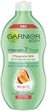 Garnier Body Intensiv 7 Tage Pflegende Milk Mango-Öl, Trockene/Raue Haut, 400 ml