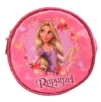 ディズニープリンセス　塔の上のラプンツェル　ラウンドポーチ6398