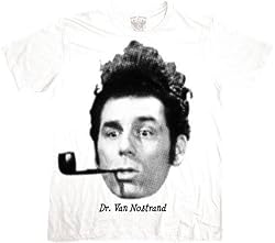 Seinfeld Dr. Von Nostrand Kramer White T-shirt Tee