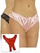 Sinful Satin Crotchless Panty PLUS.