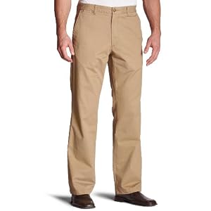 Dockers Mens D3 Soft Khaki Flat Front