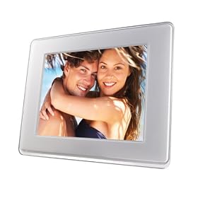 Samsung SPF-83V 8-Inch Wireless Digital Photo Frame with Built-in 64MB Memory (White)