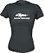 ZOMBIE REPELLENT Machine Gun Logo Women's tee Shirt in 6 Colors Small thru XL