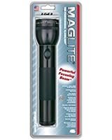 Maglite Heavy-Duty Incandescent 3-Cell D Flashlight, Black