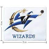 Washington Wizards Logo Embroidered Iron on Patches Free Shipping From Thailand