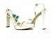 Christian Dior Size 9 M Womens White Piedra Slingback Pumps