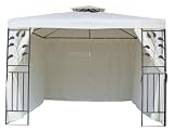 4 Seitenteile für Metall Pavillon beige