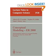 Conceptual Modeling - ER 2000: 19th International Conference on Conceptual Modeling, Salt Lake City, Utah, USA, October 9-12, 2000 Proceedings