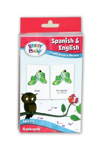 Brainy Baby SpanishEnglish Flashcards Brainy Baby SpanishEnglish Flashcards
