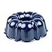 Nordicware 6-Cup Navy Blue Formed Bundt Pan, Lightweight