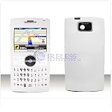 Pure White SILICONE SKIN Case Cover For Brand Samsung SGH i617 i-617 Blackjack2 Blackjack 2 II Protective