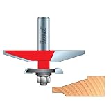 Freud # 99-566 Quadra-Cut Bevel Raised Panel Bit with Backcutters, 3-1/2'' Dia. x 1'' H x 1/2'' Sh.
