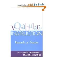 Vocabulary Instruction: Research to Practice (Solving Problems in the Teaching of Literacy)