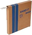 BAND-IT C20299 201 Stainless Steel Bright Annealed Finish Band, 1/4" Width X 0.020" Thick, 100 Feet Roll