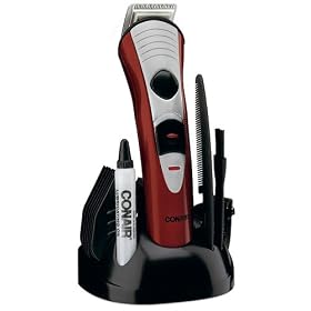 Conair GMT185WCSV 12-Piece Rechargeable Cordless Trimmer
