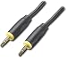 Dynex 6' 3.5mm Audio cable - mini-phone stereo 3.5 mm (F) - mini-phone stereo 3.5 mm (M) - 6 ft - black Model: DX-MP3AX