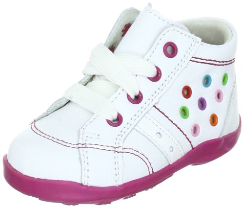 Richter Kinderschuhe Flips 72.1816.2250, Mädchen Lauflernschuhe, Weiss (panna/weiß), EU 18