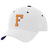 Zephyr Florida Gators White Team Logo Z-Fit Hat