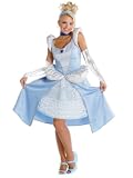 Sexy Cinderella Costume Princess Costume Blue Dress Fairytale
