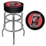 Portland Trail Blazers NBA Padded Swivel Bar Stool
