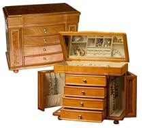 Mele Oak Jewelry Box, Josephine