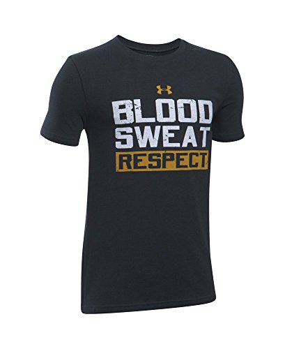 Under Armour Big Boys' UA x Project Rock Blood Sweat Respect T-Shirt