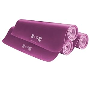 ZoN Pilates Bands (Pink, 3 Piece)