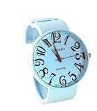 Versales Women Metal Easy Reading Dial Bangle Watch #4647