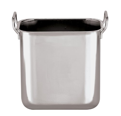 Paderno World Cuisine 5-1/4-Quart Stainless-steel Square Bain-Marie Insert