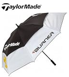 TaylorMade 2008 Burner Double Canopy Umbrella Golf Umbrella - New Closeout Model
