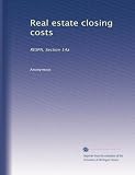 Real estate closing costs: RESPA, Section 14a (Volume 2)