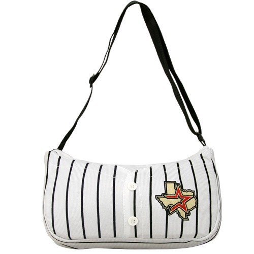 Houston Astros White Pinstripe Baseball Jersey Purse