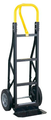 Harper Trucks PGLYS86BLK Flat-Free 600-Pound Nylon P-Handle Hand Truck On Sale