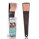 Back Lotion Applicator BLACK Apply SUNSCREEN, SUN PROTECTION, SELF TAN, PSORIASIS & ECZEMA PAIN RELIEF, BACNE & ACNE medical OINTMENT, body & DRY SKIN cream. 100% reach. BackBliss Patented Design.