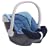 Cybex 050045006 - Aton Autokindersitz / Babyschale Gruppe 0+ (0 bis 18 kg), ab der Geburt bis ca. 15 Monate, indigo-blue / navy