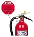 Safety Technology International STI-6200 Fire Extinguisher Theft Stopper, Alarm Helps Prevent Misuse