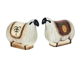 Primitive Salt & Pepper Shakers