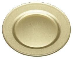 Love Plates Set of 4, 9-1/2-inch Salad Plates, Gold