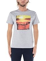 Nike Hurley Camiseta Manga Corta Filipe Toledo Instagram (Gris Jaspeado)