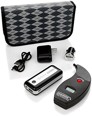 Instacharge Cell Phone Charger - Device Charger Plus Tire Gauge 3000mah 319-913