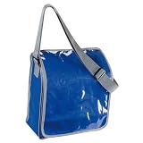 from CrisMa Trolley Compatible Clear-Front Pocket Travel Shoulder Bag (33x27.5x13cm), 04-Blue Model 28109-04