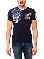 Rivaldi Camiseta Manga Corta (Azul Marino)