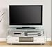 Altra 114096 TV Stand and Coffee Table, White on S